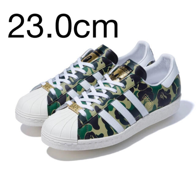 A BATHING APE(アベイシングエイプ)のA BATHING APE ×adidas SUPERSTAR 80S BAPE レディースの靴/シューズ(スニーカー)の商品写真