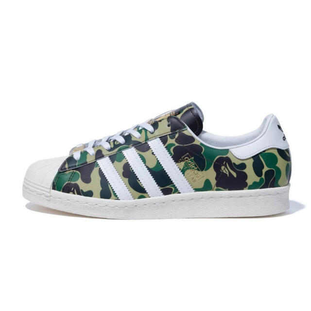 A BATHING APE(アベイシングエイプ)のA BATHING APE ×adidas SUPERSTAR 80S BAPE レディースの靴/シューズ(スニーカー)の商品写真