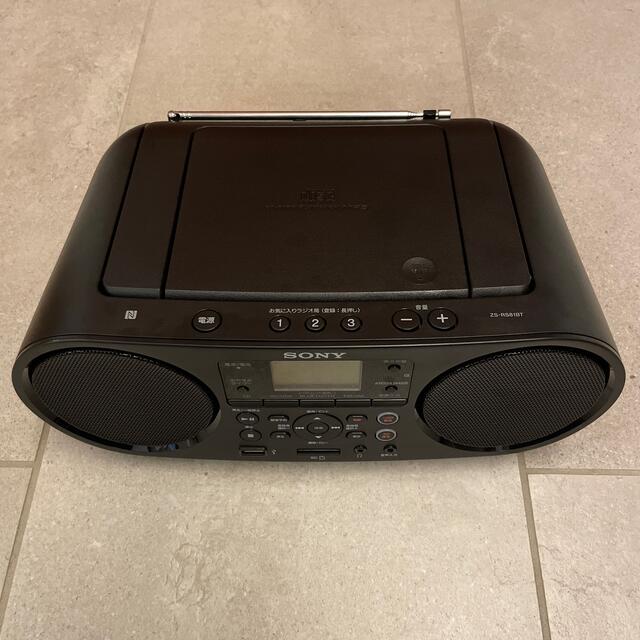 ソニー Bluetooth対応 CDラジオ ZS-RS81BT ブラック(1台) ソニー Bluetooth対応 CDラジオ ZS-RS81BT ブラック(1台)