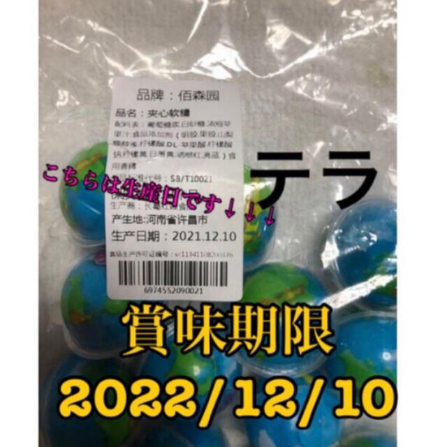 地球グミ 食べ比べ 3種6個セット 食品/飲料/酒の食品(菓子/デザート)の商品写真