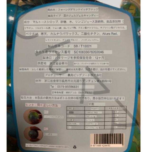 地球グミ 食べ比べ 3種6個セット 食品/飲料/酒の食品(菓子/デザート)の商品写真