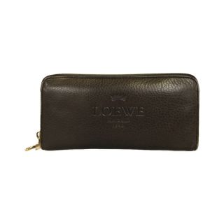 ロエベ(LOEWE)のロエベ LOEWE ラウンドファスナー長財布  ヘリテージ  レディース(財布)