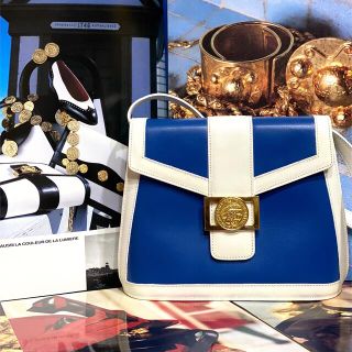 セリーヌ(celine)の激レア 超希少 VINTAGE OLD CELINE バイカラーショルダーバッグ(ショルダーバッグ)