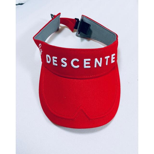 DESCENTE(デサント)のデサントゴルフ　サンバイザー スポーツ/アウトドアのゴルフ(ウエア)の商品写真