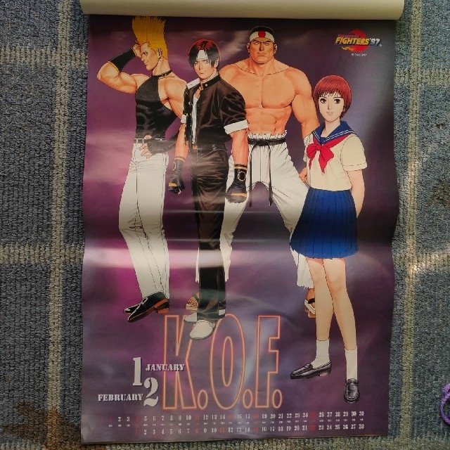 SNK(エスエヌケイ)のカレンダーThe King of Fighters' 97 エンタメ/ホビーのフィギュア(アニメ/ゲーム)の商品写真