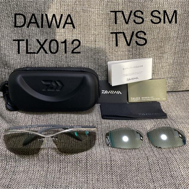 DAIWA 偏光サングラス TLX012 美品 TVS レンズ2セット