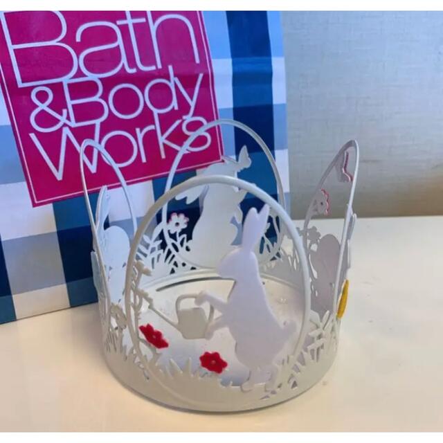 Bath  Body Works - 【新品】バスアンドボディワークス キャンドルホルダー スプリングバニーの通販 by cica's Labo｜ バスアンドボディーワークスならラクマ