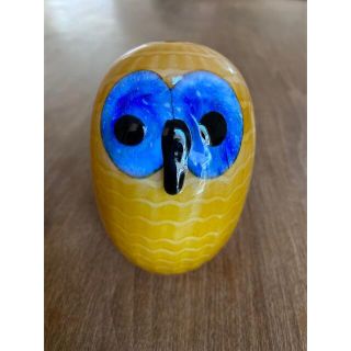 イッタラ(iittala)のマミィペコ様専用イッタラバード　Northern Owl Yellow(置物)