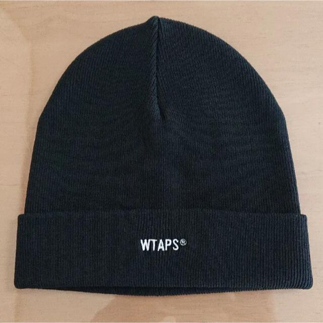 W)taps(ダブルタップス)の【新品未使用 最安値 レア】WTAPS BEANIE ニットキャップ ブラック メンズの帽子(ニット帽/ビーニー)の商品写真