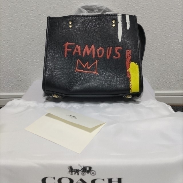 COACH コーチ バスキア クロストートログ トートバッグ ショルダー