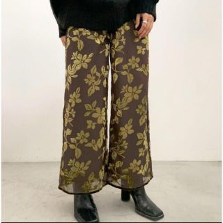 アメリヴィンテージ(Ameri VINTAGE)のUNDRESSED LUNA OPAL WIDE PANTS(カジュアルパンツ)