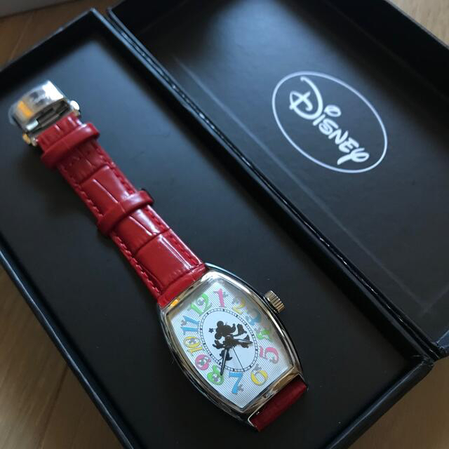 Disney - 世界限定100本 MIC大人のディズニーウォッチ 腕時計 ビッグサイズ トノー型