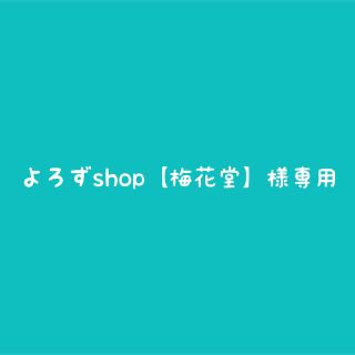 よろずshop【梅花堂】様専用(その他)