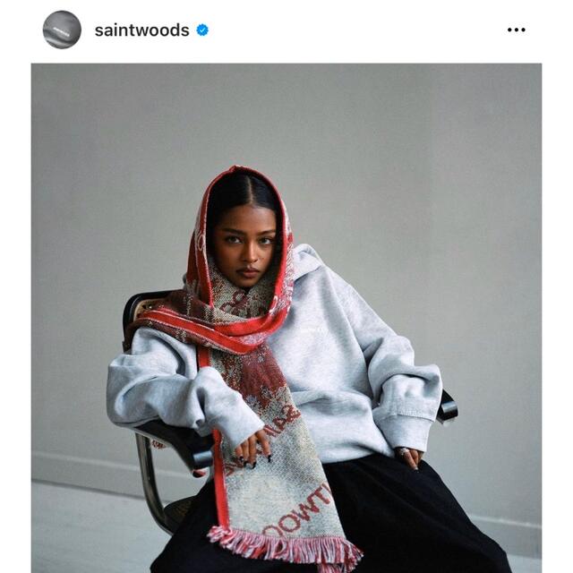 【日本未発売】SAINTWOODS フーディ グレーXL