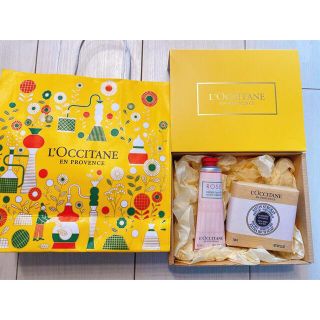 ロクシタン(L'OCCITANE)のL'OCCITANE ハンドクリーム、シアソープセット(ギフトボックス入り)(ハンドクリーム)