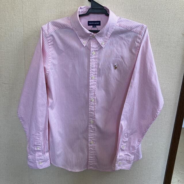 POLO RALPH LAUREN(ポロラルフローレン)のラルフローレン　150 ボタンダウン　美品 キッズ/ベビー/マタニティのベビー服(~85cm)(シャツ/カットソー)の商品写真