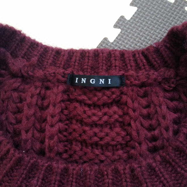 INGNI(イング)のINGNIダーリンニット レディースのトップス(ニット/セーター)の商品写真