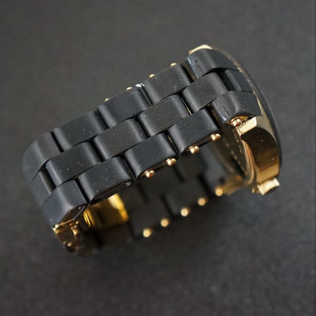 MARC BY MARC JACOBS(マークバイマークジェイコブス)の【稼働品】マークバイマークジェイコブス　PELLY　ブラック　電池交換済 レディースのファッション小物(腕時計)の商品写真