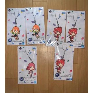 一番くじ 五等分の花嫁∬ ～あなたと一緒に。～ M賞6点セット(キャラクターグッズ)