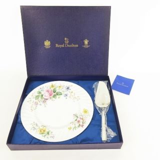 アザー(other)のロイヤルドルトン ROYAL DOULTON アーカディア 大皿＆ケーキサーバー(食器)