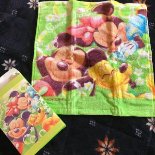 ディズニー(Disney)のハンドタオル(タオル/バス用品)