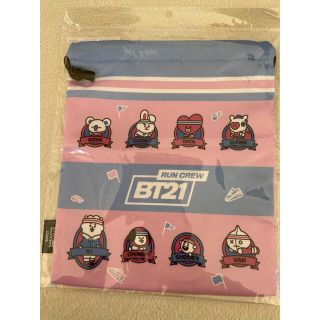 ボウダンショウネンダン(防弾少年団(BTS))のBT21巾着、エコバッグ(キャラクターグッズ)