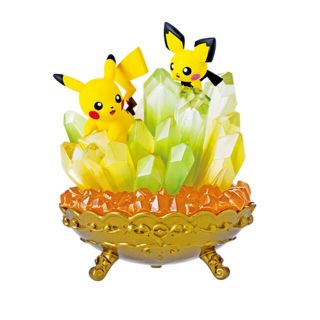 ポケモン(ポケモン)のポケモン　ジェムストーンコレクション　①ピカチュー&ピチュ(キャラクターグッズ)