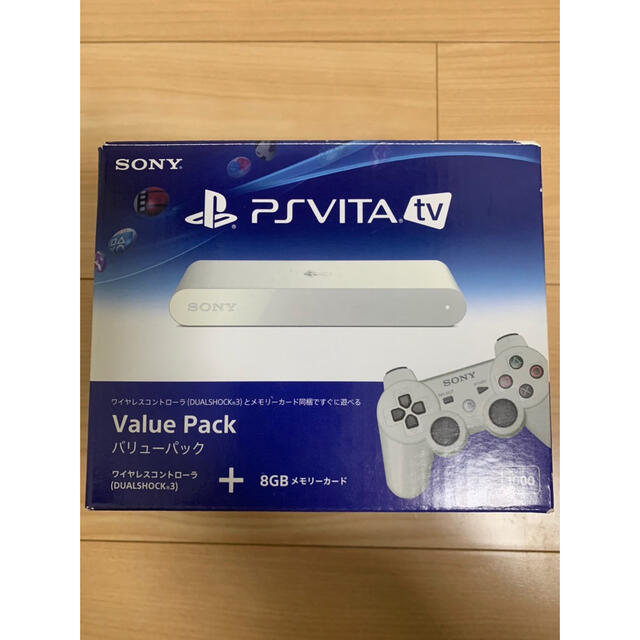 PlayStation Vita(プレイステーションヴィータ)のPlayStation vita TV value pack VTE-1000 エンタメ/ホビーのゲームソフト/ゲーム機本体(家庭用ゲーム機本体)の商品写真