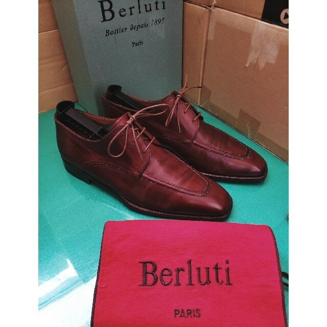 Berluti　ベルルッティ　Uチップ　ブラウン　7ハーフ