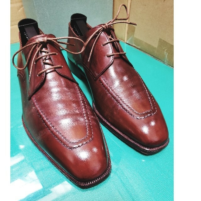 Berluti(ベルルッティ)のBerluti　ベルルッティ　Uチップ　ブラウン　7ハーフ メンズの靴/シューズ(ドレス/ビジネス)の商品写真