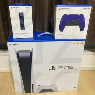 プレイステーション(PlayStation)のPS5 通常版　コントローラー　充電スタンド　セット(家庭用ゲーム機本体)