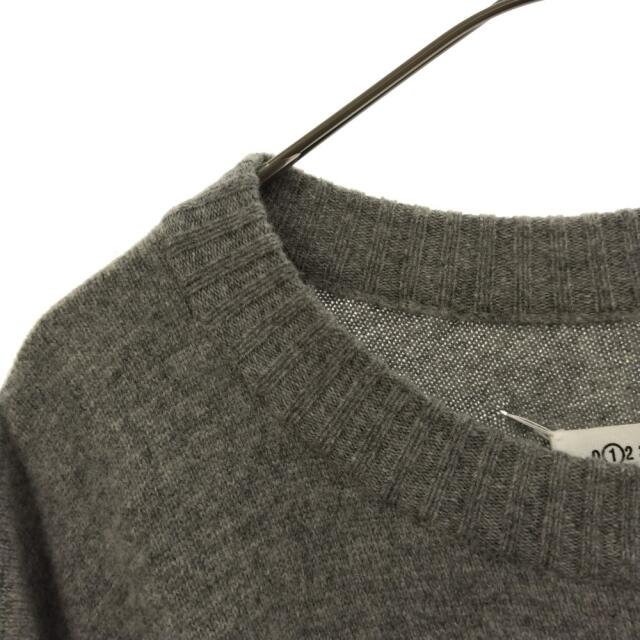 Martin Margiela マルタンマルジェラ 1 19AW CREWNECK WOOL PONCHO S51HA0945 S16888 クルーネック変形ウールポンチョ アシンメトリー 4