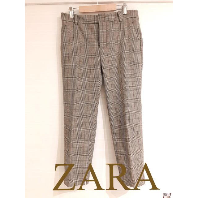 ZARA(ザラ)のZARA✨チェックパンツ レディースのパンツ(カジュアルパンツ)の商品写真