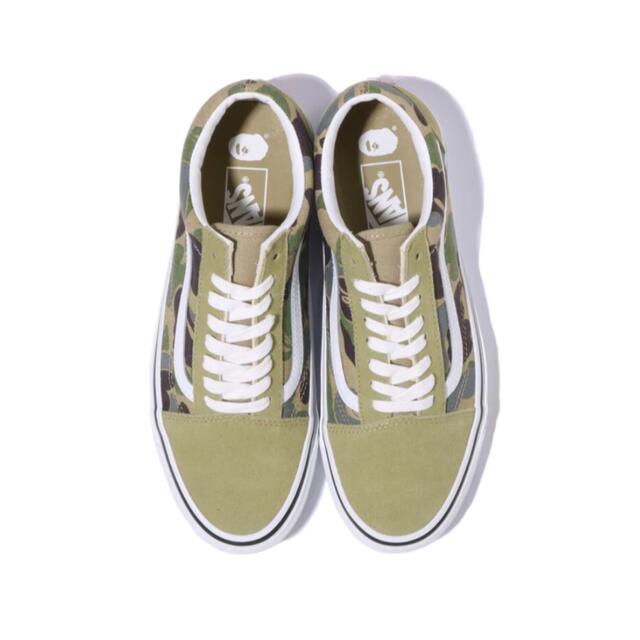 A BATHING APE(アベイシングエイプ)のBAPE × VANS ABC CAMO OLD SKOOL エイプ バンズ  メンズの靴/シューズ(スニーカー)の商品写真