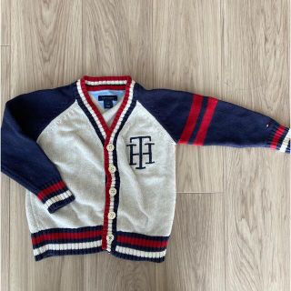 トミーヒルフィガー(TOMMY HILFIGER)のトミーヒルフィガー　Tommy 綿　カーディガン　2T 90(ジャケット/上着)