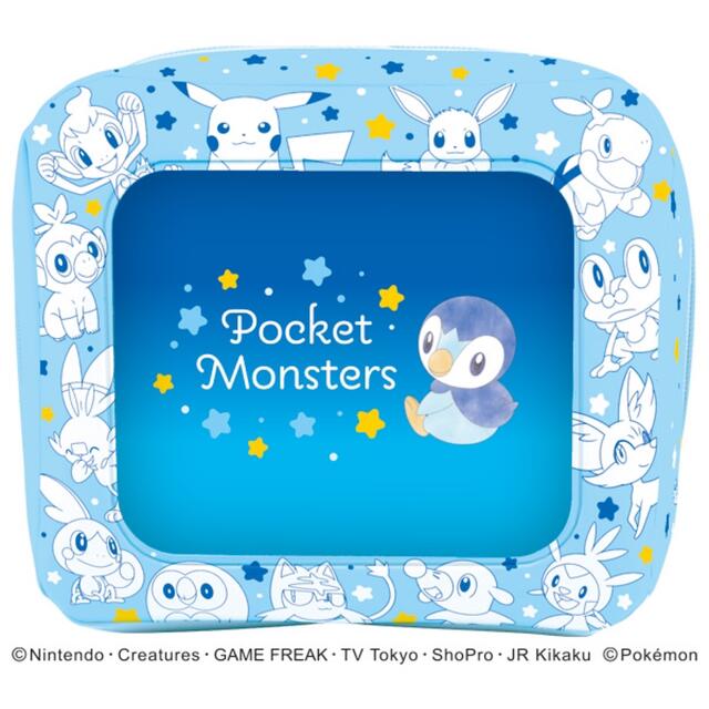 ポケモン(ポケモン)の新品◡̈⃝♡ポケットモンスター ポッチャマ ポーチ エンタメ/ホビーのおもちゃ/ぬいぐるみ(キャラクターグッズ)の商品写真