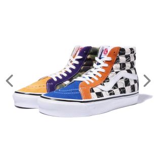 アベイシングエイプ(A BATHING APE)のBAPE VANS MULTI CAMO SK8-HI ベイプ バンズ マルチ(スニーカー)