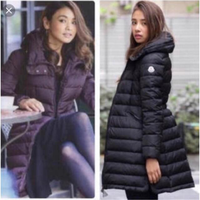 MONCLER(モンクレール)のモンクレール ♡FLAMMETTE ♡滝マキ着ダウンコート♡パープル レディースのジャケット/アウター(ダウンコート)の商品写真