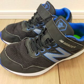 ニューバランス(New Balance)のニューバランス　キッズスニーカー　ハンゾー　HANZO　21.0cm　ブラック(スニーカー)