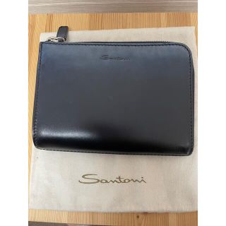 サントーニ(Santoni)のSANTONI レザークラッチバッグ(セカンドバッグ/クラッチバッグ)