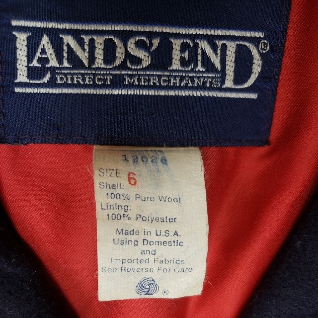 LANDS’END(ランズエンド)のLANDS‘ END　U.S.A.ピーコート80s レディースのジャケット/アウター(ピーコート)の商品写真