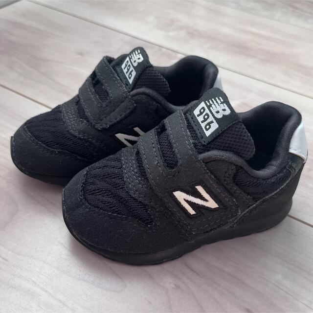 New Balance(ニューバランス)の【ニューバランス】ベビー スニーカー 12㎝ ブラック New Balance キッズ/ベビー/マタニティのベビー靴/シューズ(~14cm)(スニーカー)の商品写真