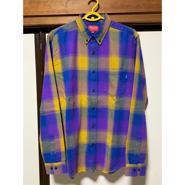 【楽天スーパーセール】 shadow plaid flannel shirt