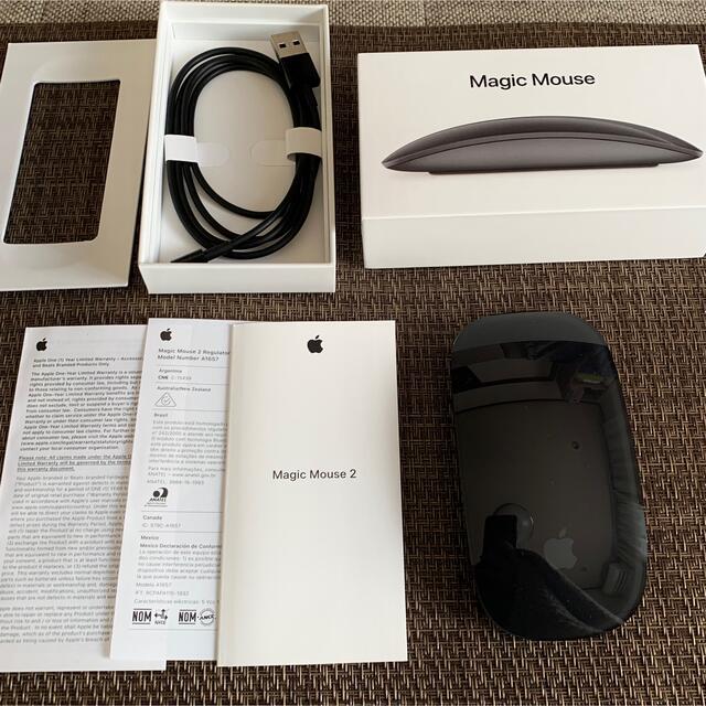 【良品】APPLE MAGIC MOUSE 2 スペースグレイ