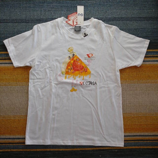 MIHARAYASUHIRO(ミハラヤスヒロ)のMIHARA YASUHIRO × GU × ピザーラ グラフィックT メンズのトップス(Tシャツ/カットソー(半袖/袖なし))の商品写真