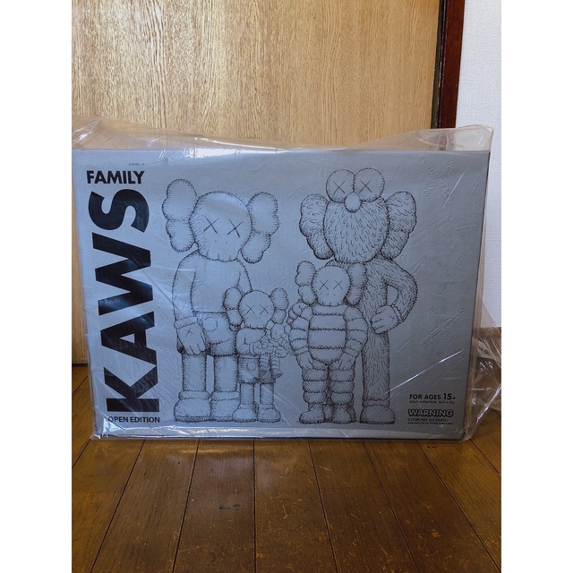 KAWS FAMILY GREY/PINK/FLUORO PINK