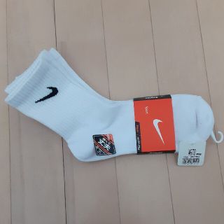 ナイキ(NIKE)のナイキソックス白23㎝～25㎝(ソックス)