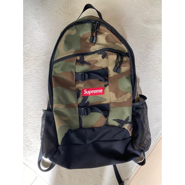 supreme 14ss カモフラ バックパック リュック 正規品 シュプリーム