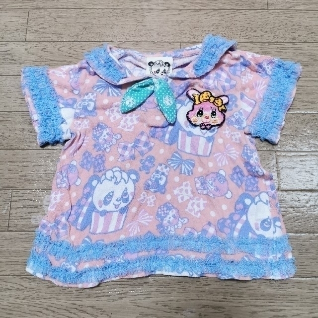 GrandGround(グラグラ)のグラグラ　セーラ服風　シャツ　100センチ キッズ/ベビー/マタニティのキッズ服男の子用(90cm~)(Tシャツ/カットソー)の商品写真