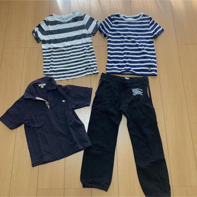 BURBERRY(バーバリー)の【used4点】おまとめ　128センチ　Burberry　男の子 キッズ/ベビー/マタニティのキッズ服男の子用(90cm~)(Tシャツ/カットソー)の商品写真